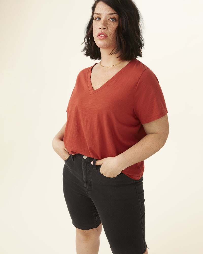 Front of plus size Roadtripper Bike Short by Madewell | Dia&Co | dia_product_style_image_id:188947